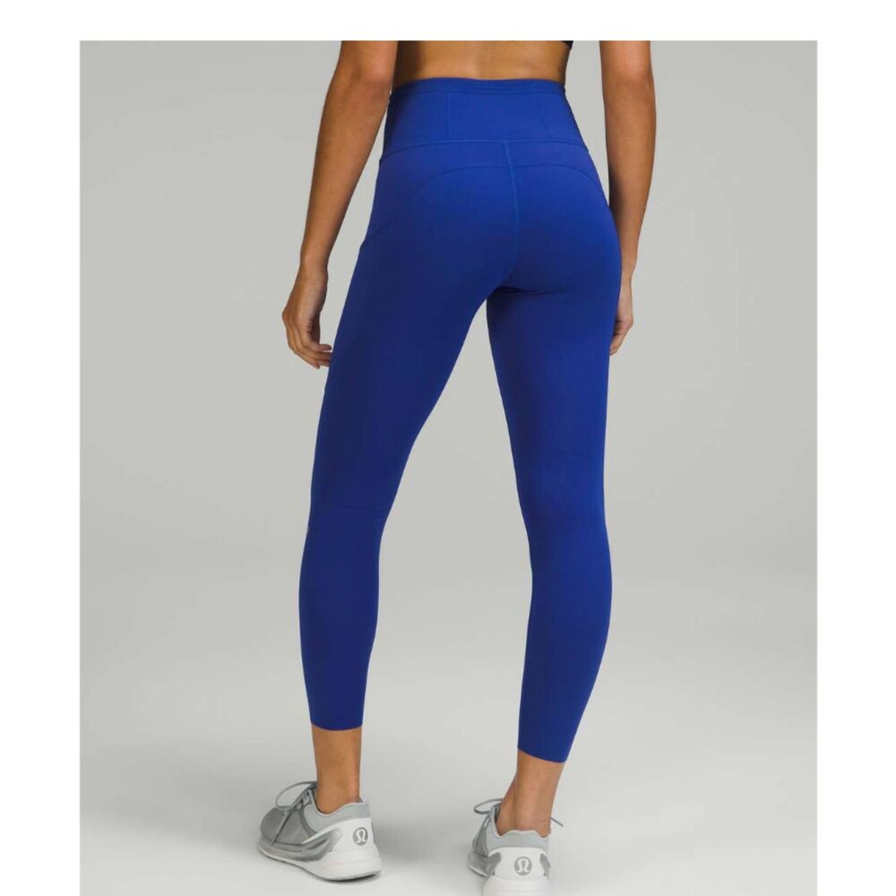 Lululemon Fast and Free High-Rise Leggings in Psychic blue